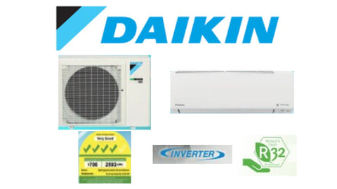 (NEW) Daikin R32 Single Split Inverter RKM60ZVMG / FTKM60ZVMG (22000 BTU) √√√√
