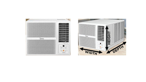 Window Unit - MWAC-09PRO - Midea - 2 Ticks